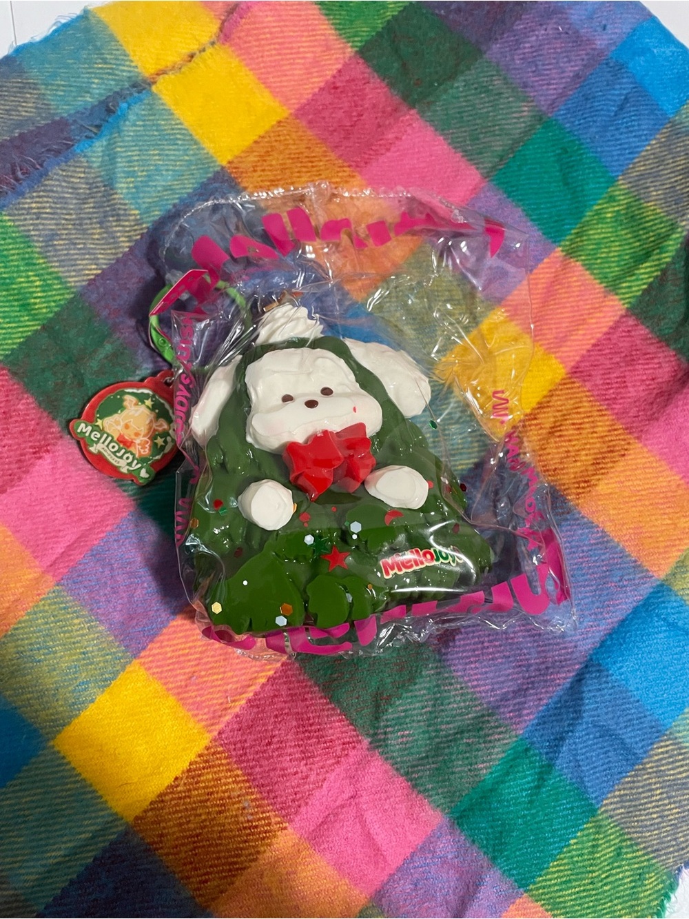 Mellojoy Christmas Puppy Yukiko Kawaii Stress Relief Toy